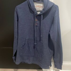 Vintage weatherproof medium navy hoodie